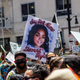 Los Angles, CA / USA - June 14, 2020: Protester holding a sign for Breonna Taylor at the All Black Lives Matter March in Hollywood